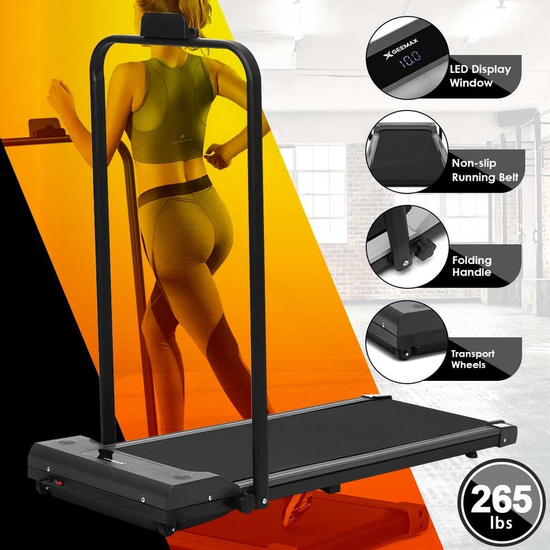 Multifunctional Foldable Treadmills Mini Fitness Indoor Exercise Equipment Gym Folding House Fitness Treadmills US Plug